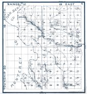Sheet 005 - Township 19 and 20 S., Ranges 12 and 13 E., Fresno Hot Springs, Gibson, , White Creek, Fresno County 1923